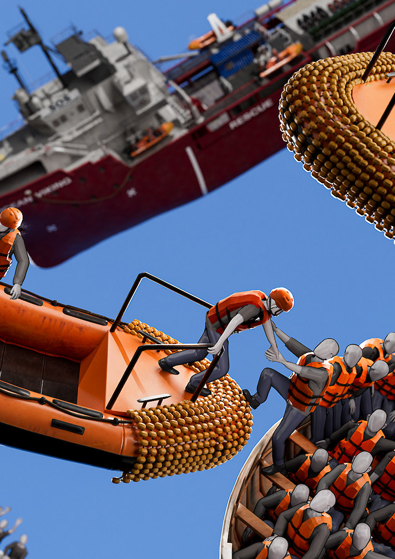 Proceed to rescue  – Das Dilemma zwischen Gesetz und Menschenrechten