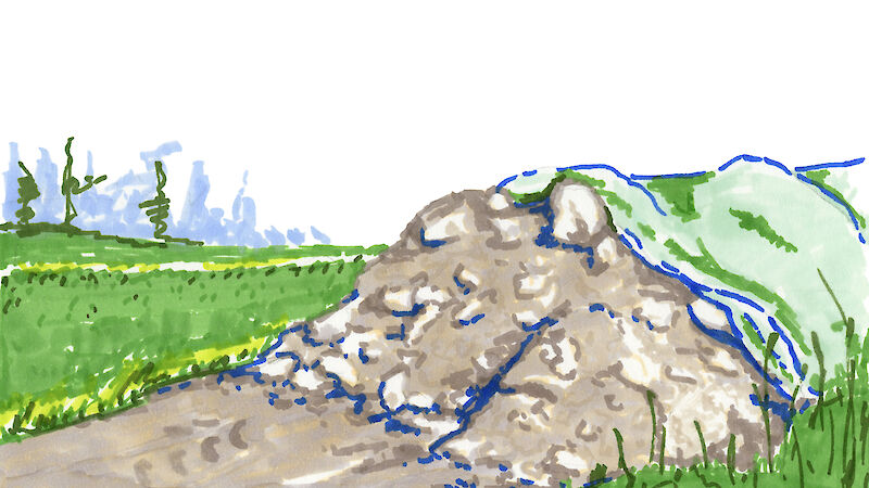 Organisches Material ist eine der Grundlagen der alternativen Landwirtschaft.