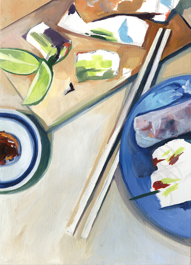 Selina Bachmann, Ölmalerei, 2019