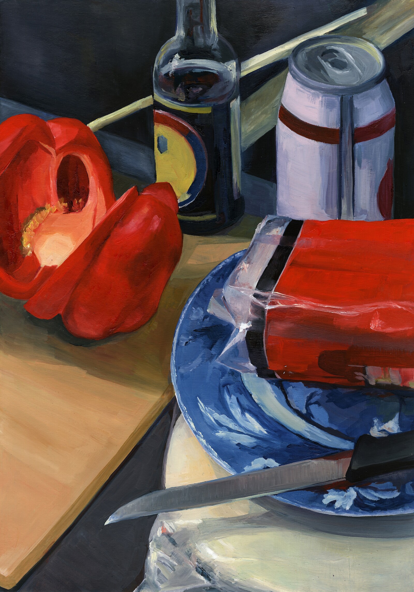 Selina Bachmann, Ölmalerei, 2019