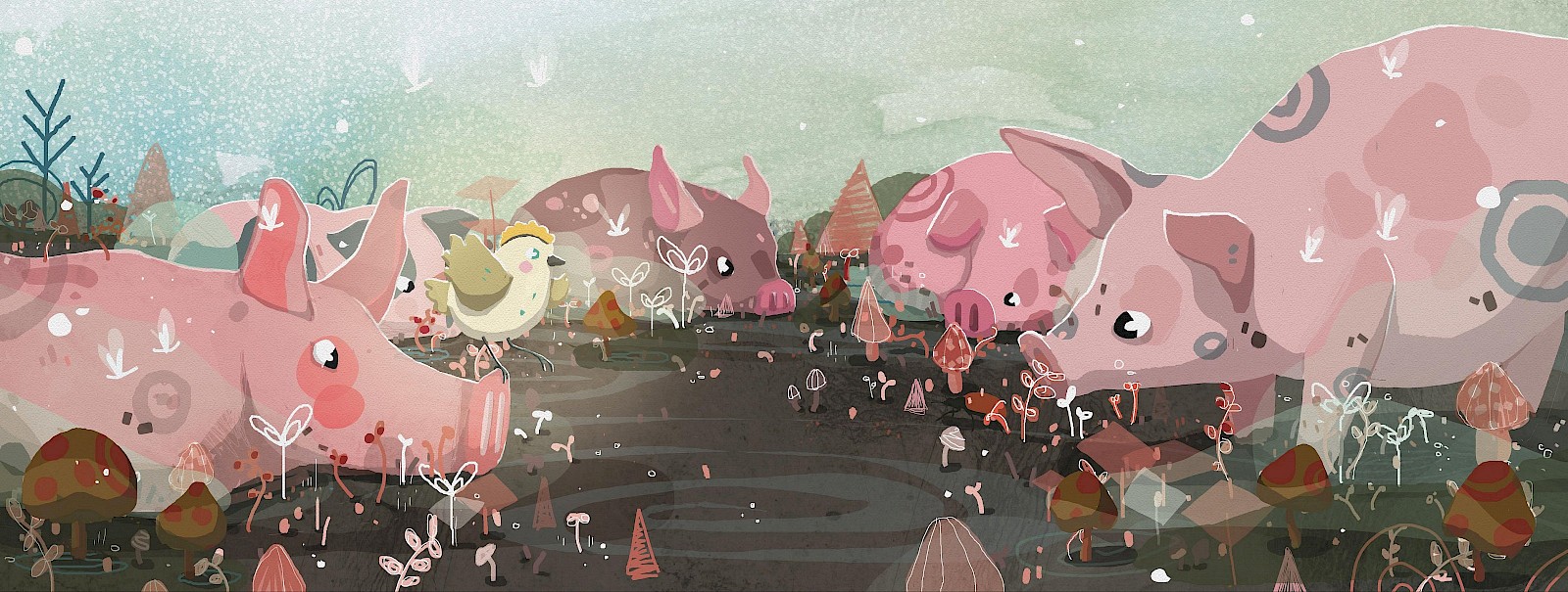 Cocos Schelmereien halten die Hoftiere auf Trab.