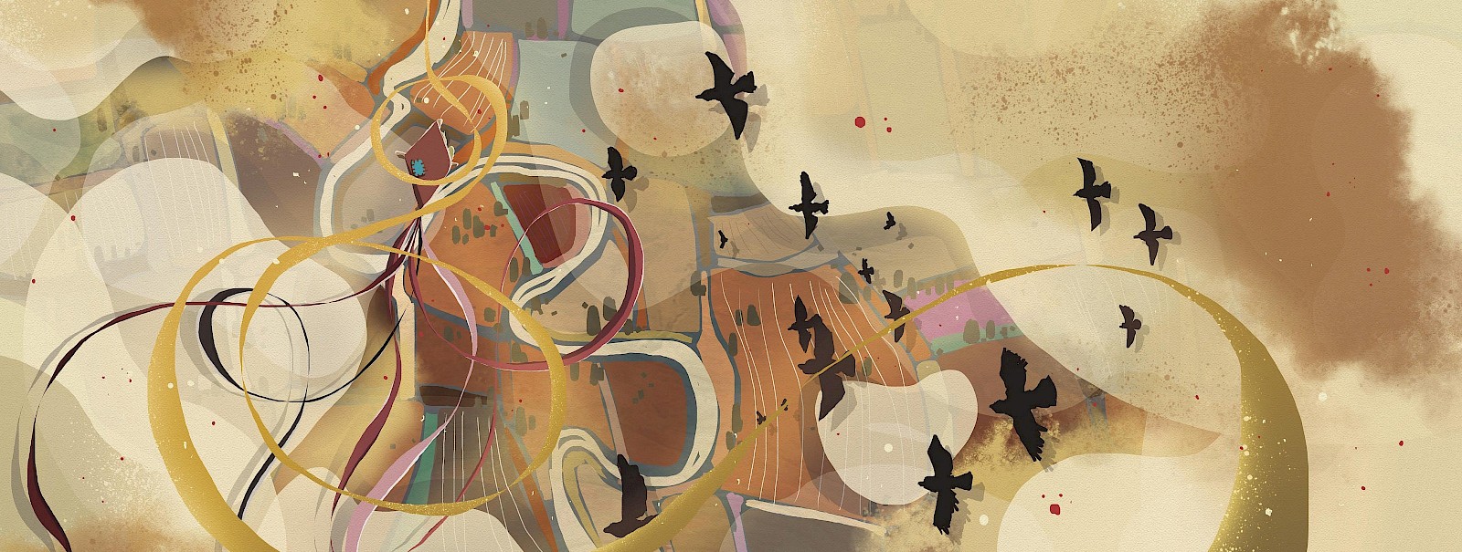 Beim Flug der Wildgänse steigt in Coco der Wunsch zu fliegen auf.