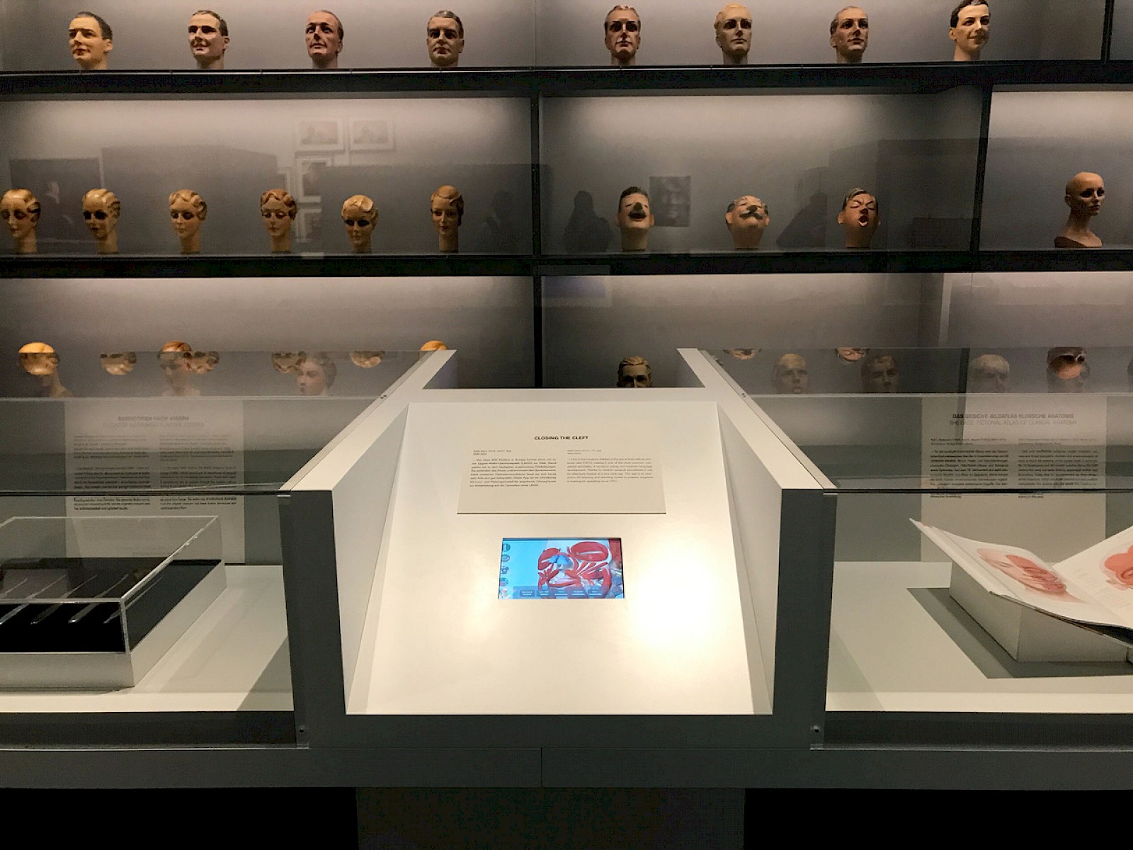 Installation von «Closing the Cleft» in der Ausstellung