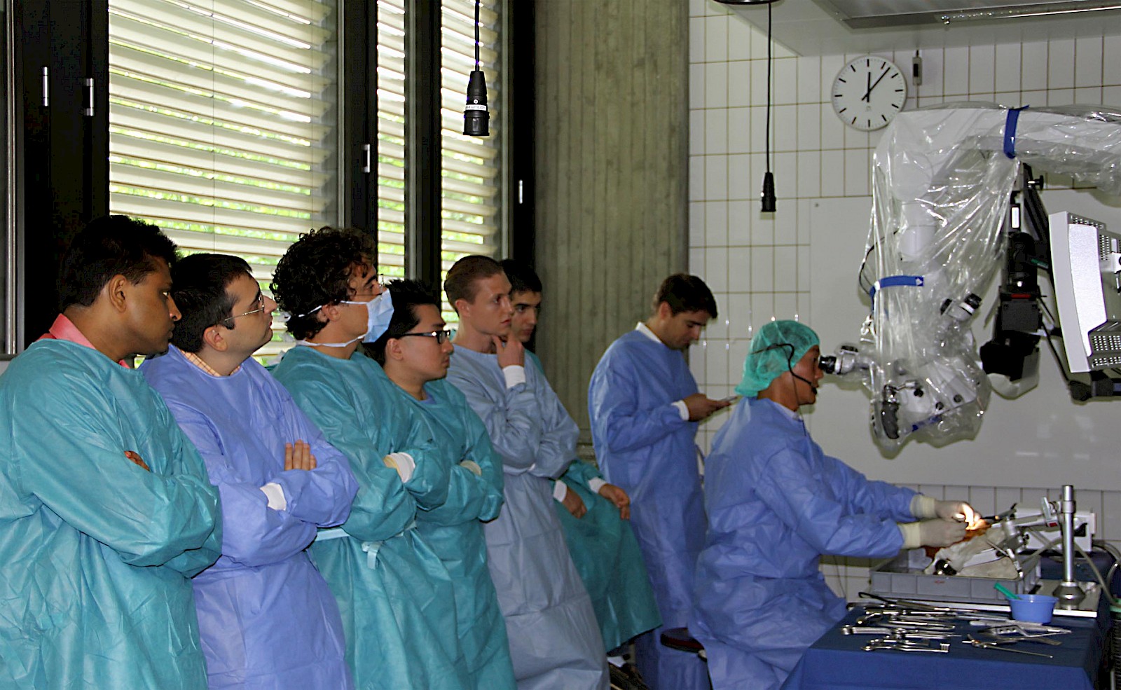 Lucius Fekonja, Mikro-Neurochirurgie-Kurs