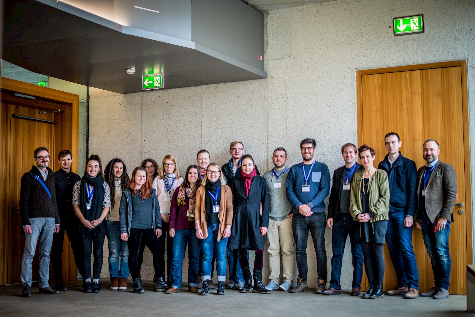 Die Teilnehmer/innen des ersten internationalen Modellathons in Köln am 2. März 2018