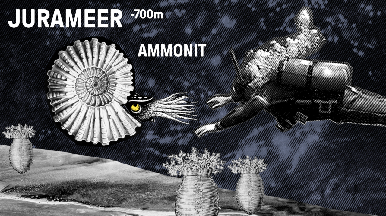 Videostill aus der Animation «700 m unter Tag» von Michelle Hartmann und Chi Lui Wong