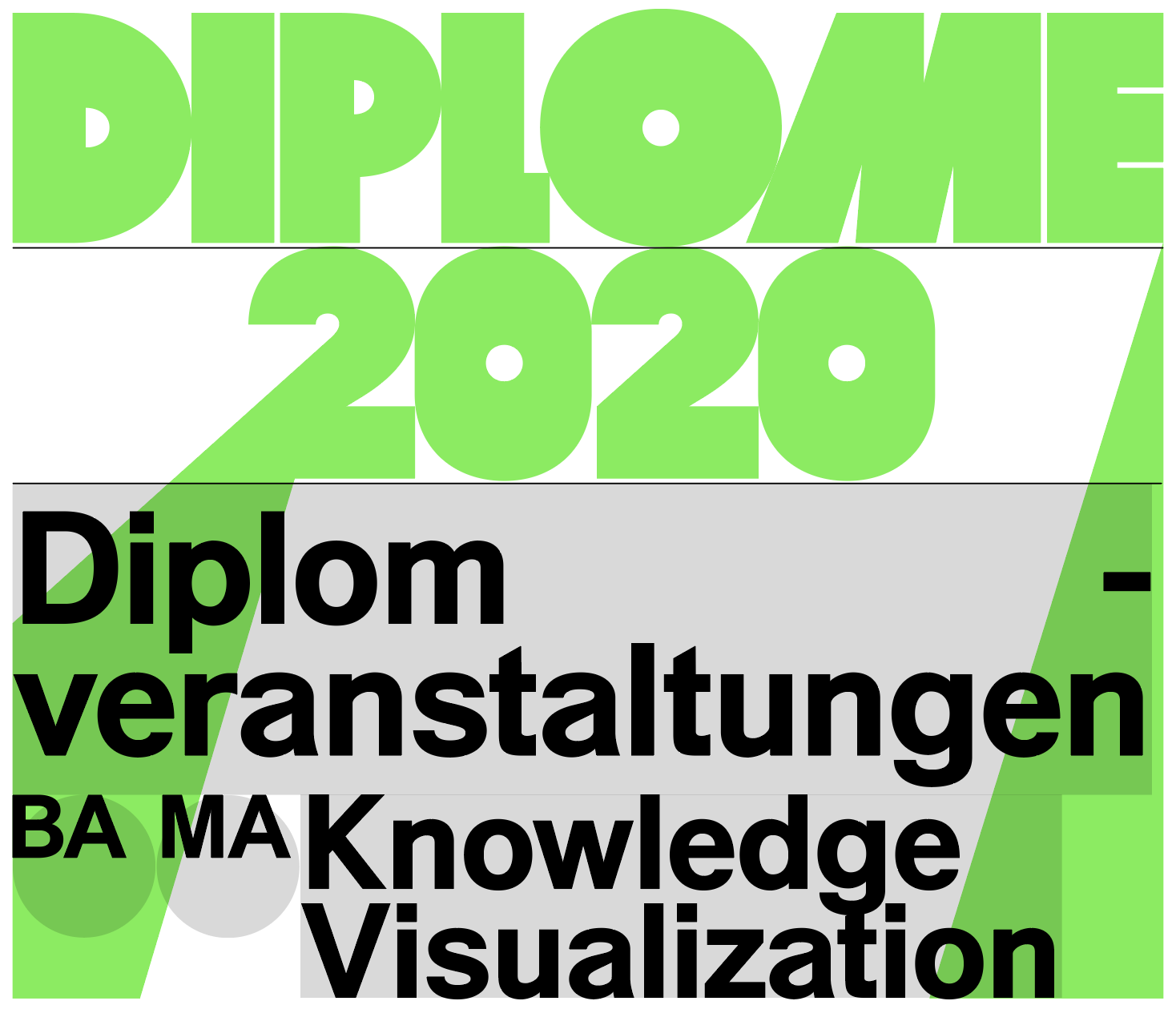Veranstaltungen Diplom Knowledge Visualization 2020