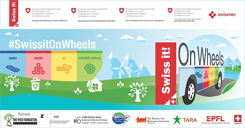«Swiss it on Wheels» – Eine Design Kollaboration für Schweizer Umweltworkshops in Indien