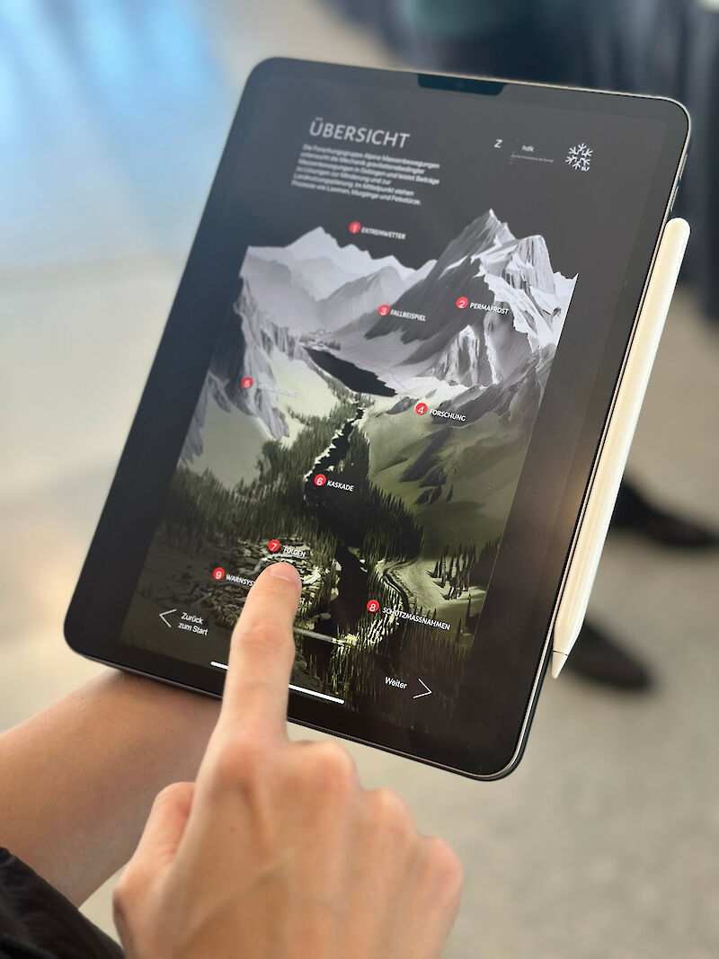 Prototyp noch als interaktives Poster