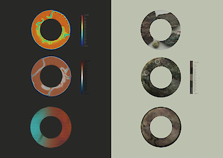 Eine differenzierte Gestaltung dient der Veranschaulichung gegensätzlicher Eigenschaften der Erde.