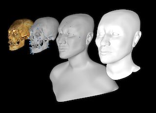 Die wichtigsten Schritte während des 3D-Modellieren, um das Schlussergebnis zu erhalten.