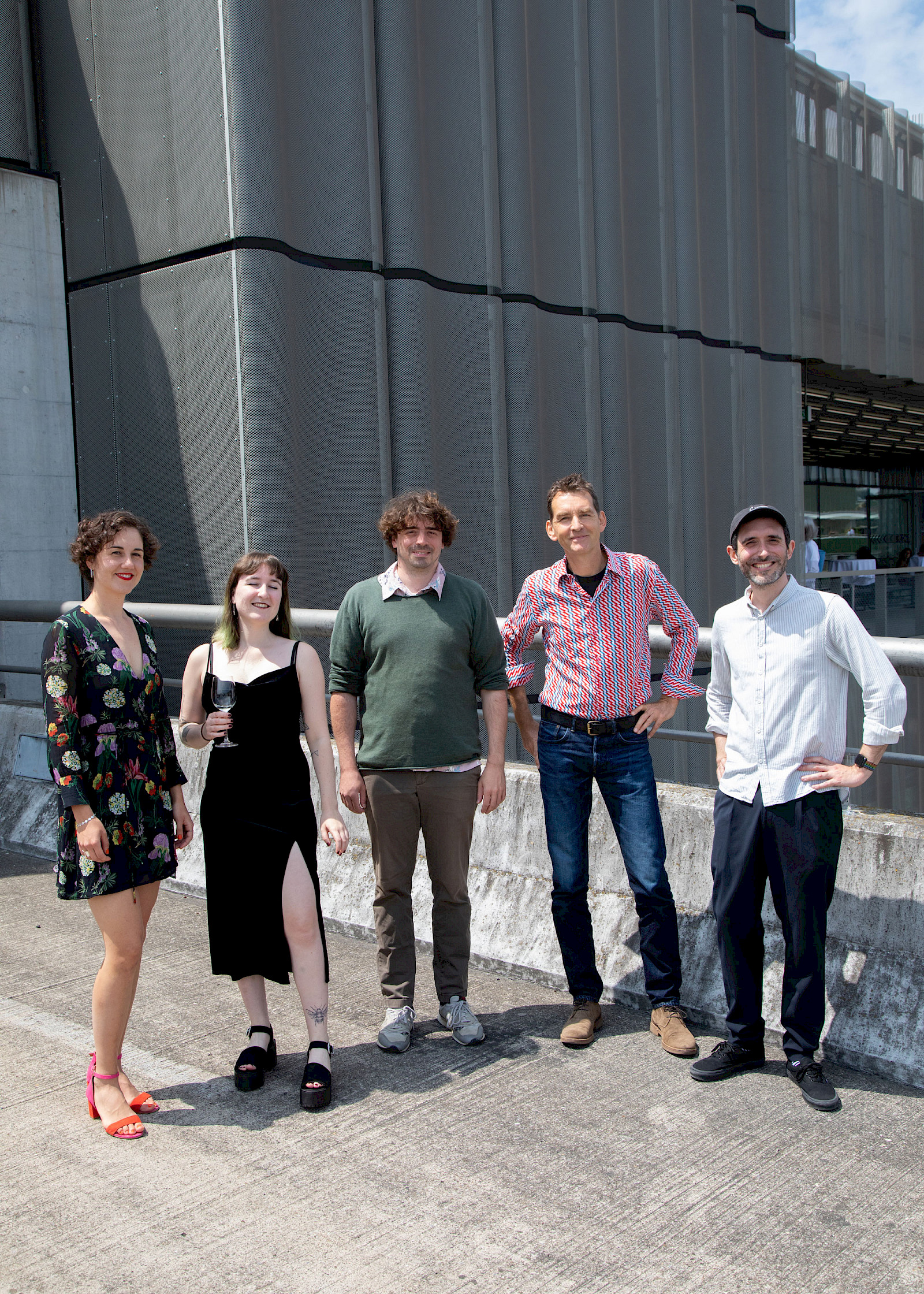 Gratulation an alle Master Diplomierende Knowledge Visualization 2023. Foto: David Jäggi. © ZHdK.