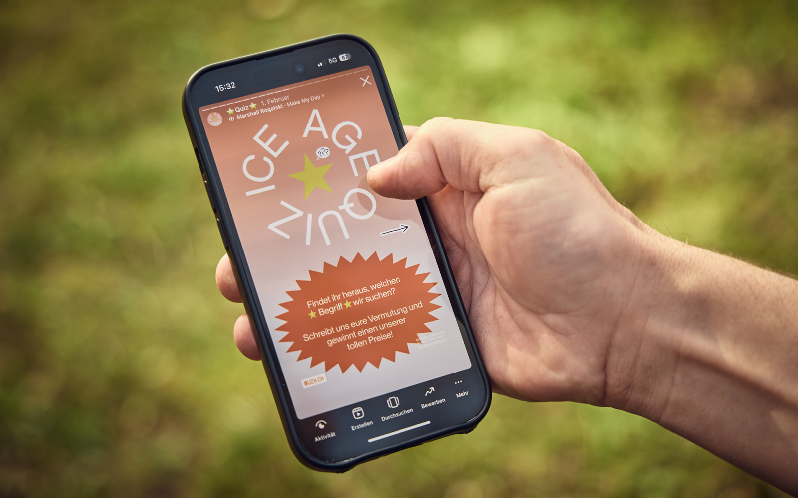 Der Instagram-Kanal @iceagecam ergänzt die interaktive IceAgeCam im digitalen Raum und ermöglicht den Dialog zwischen Wissenschaft und Publikum.