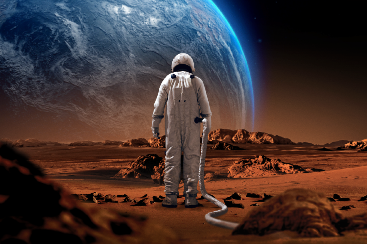 Blick in die Zukunft: Mission Mars – Eine Reise zum roten Planeten mittels innovativer Scroll-Animation