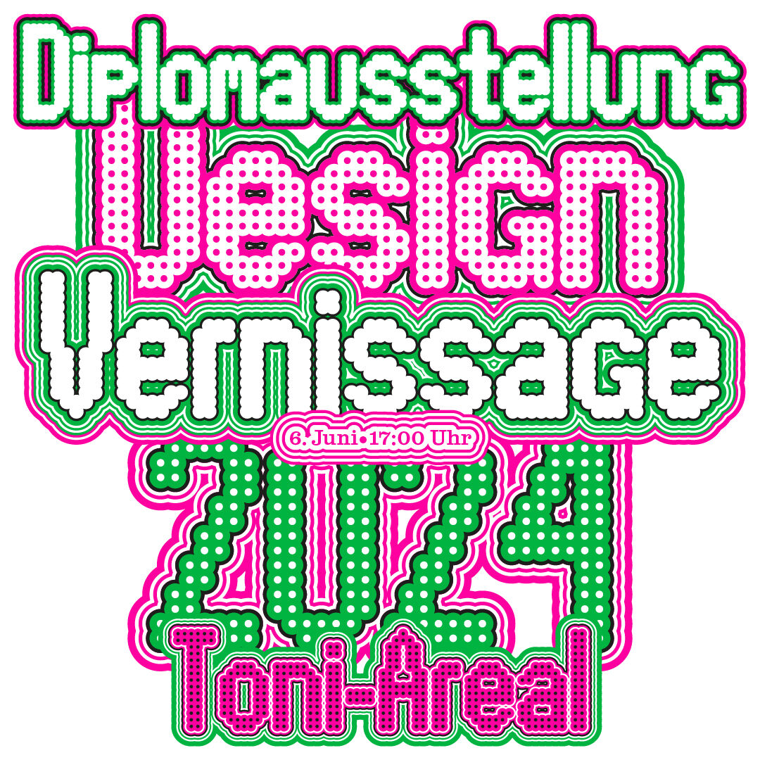 Diplom 2024 – Vernissage Donnerstag, 6. Juni 2024
