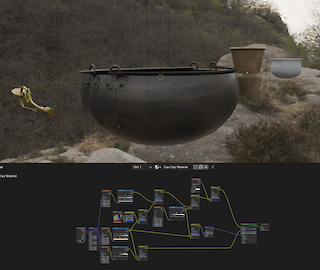 Ein gut erhaltener, eiserner Kessel sorgte beim Grabfund (2019) für Aufsehen. Im Rahmen der Visualisierung galt es diesen Kessel, ebenso wie die anderen Grabbeigaben in 3D zu rekonstruieren.