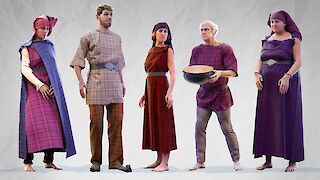 Eine Selektion entstandener Charaktere für die verschiedenen Szenen.