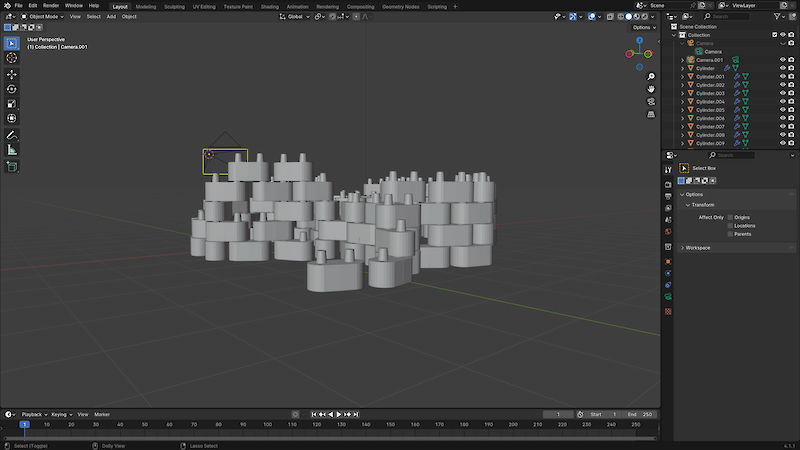Grobes 3D Modell von rrreefs-Strukturen.