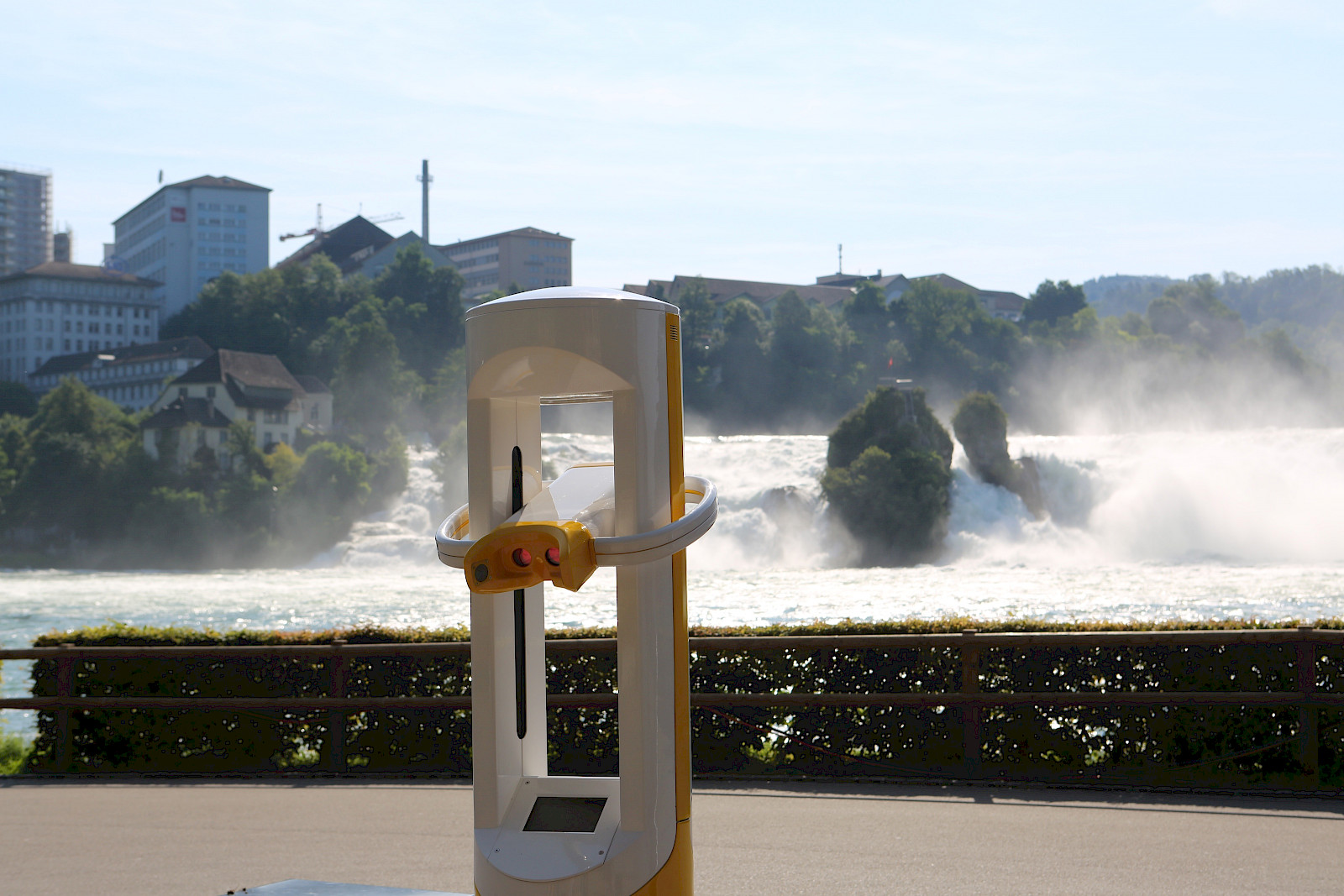 Die wetterfeste VR-Station des Fischoskops – die erste ihrer Art in der Schweiz!