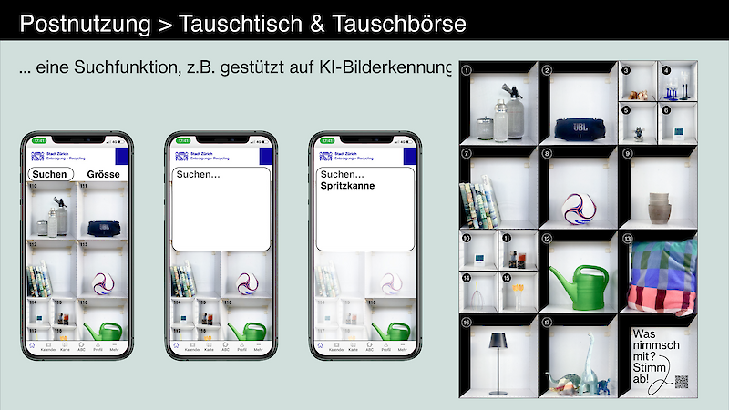 Entwürfe aus dem Studierendenprojekt von Nevin Götschmann
