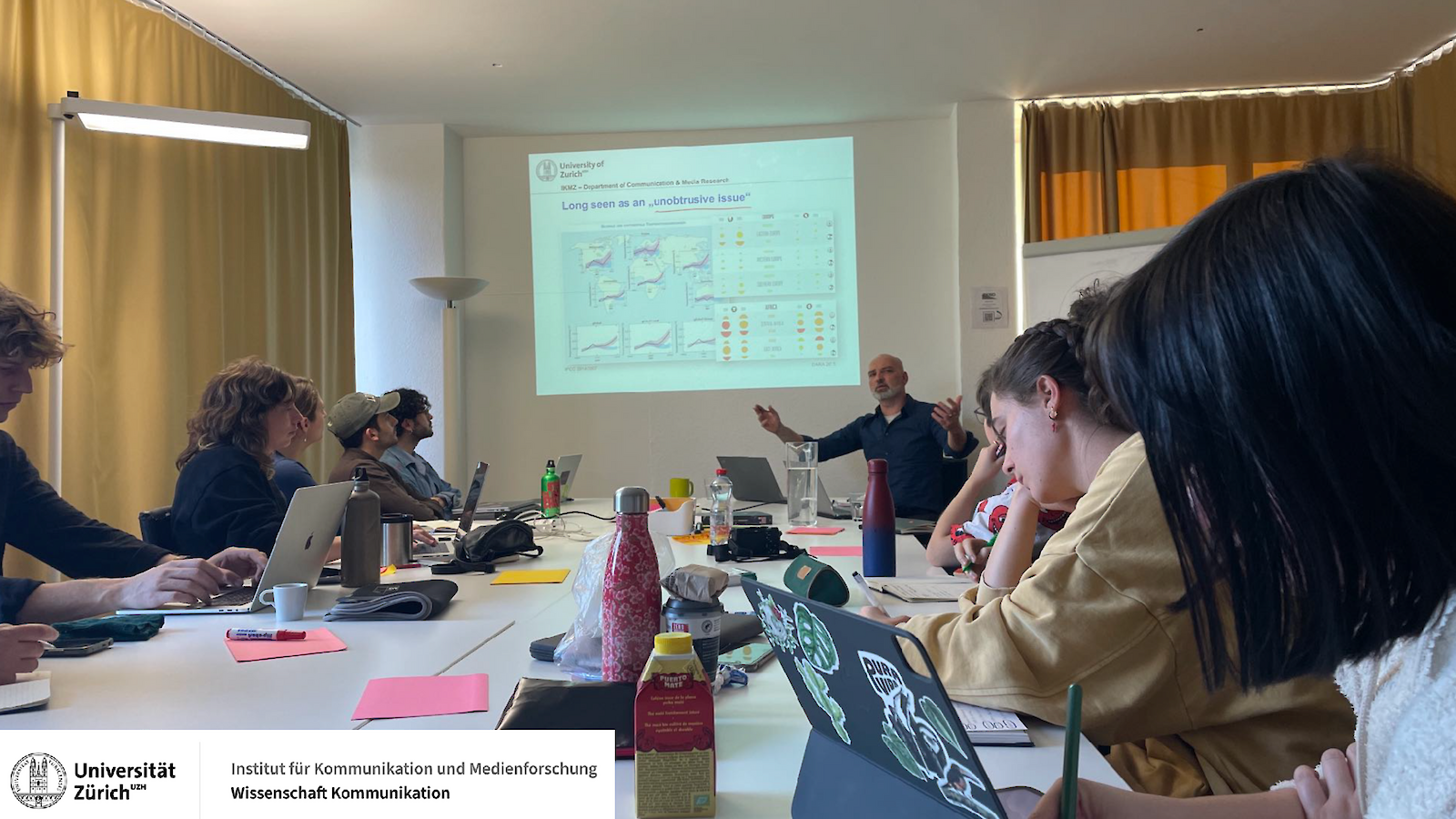 Input von Mike Schäfer, UZH, zur Klimakommunikation