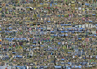 Fotosammlung: Während der Recherche auf verschiedenen Friedhöfen entstanden über 1500 Fotos.