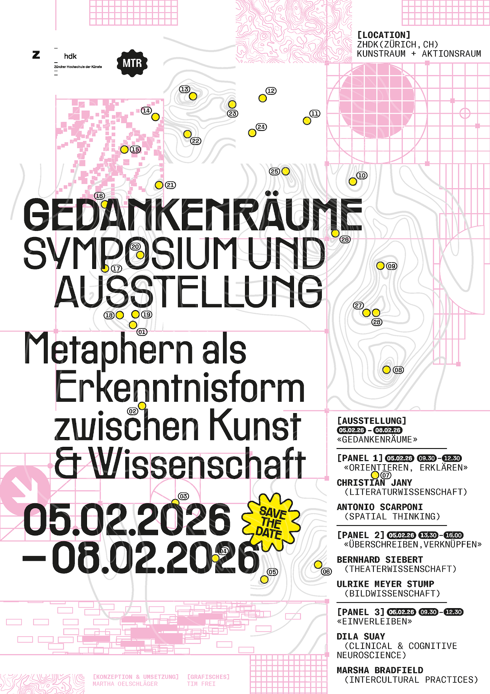 Gedankenräume – Symposium und Ausstellung